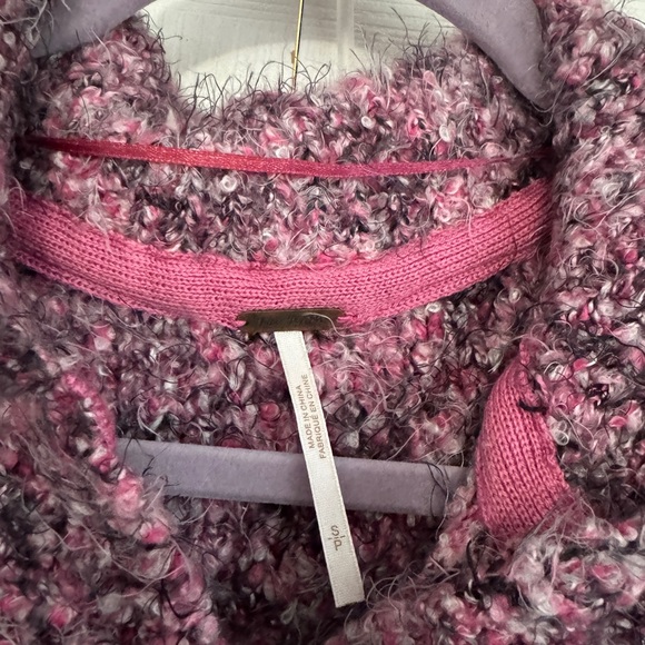 Free People Cozy Purple Women's Sweater - Picture 3 of 4